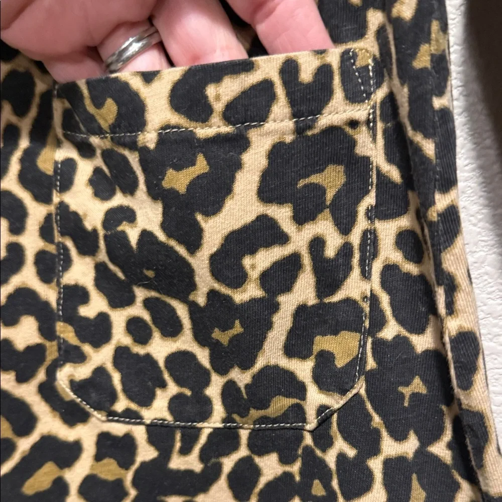 Crewcuts Girls Leopard Print Dress size 6 (girls)‎ 100% cotton